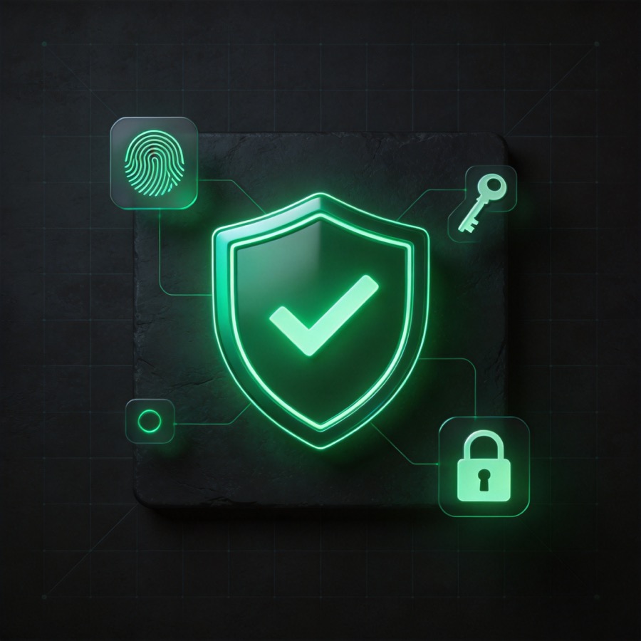 Security checklist illustration